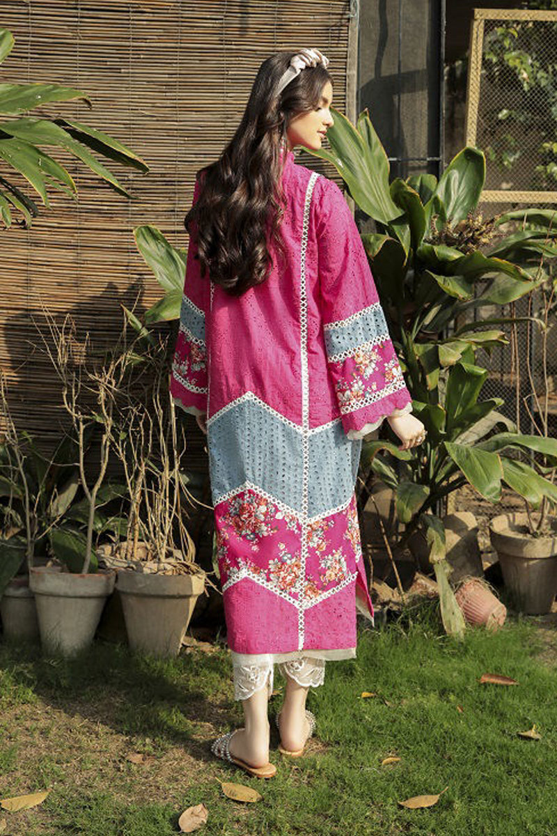 Chikan Kurta Pink