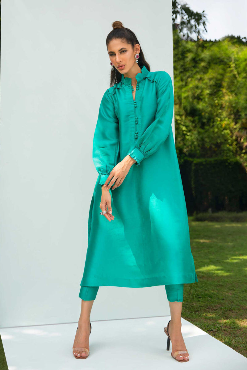 Solid - Fluorescent Luxe Silk