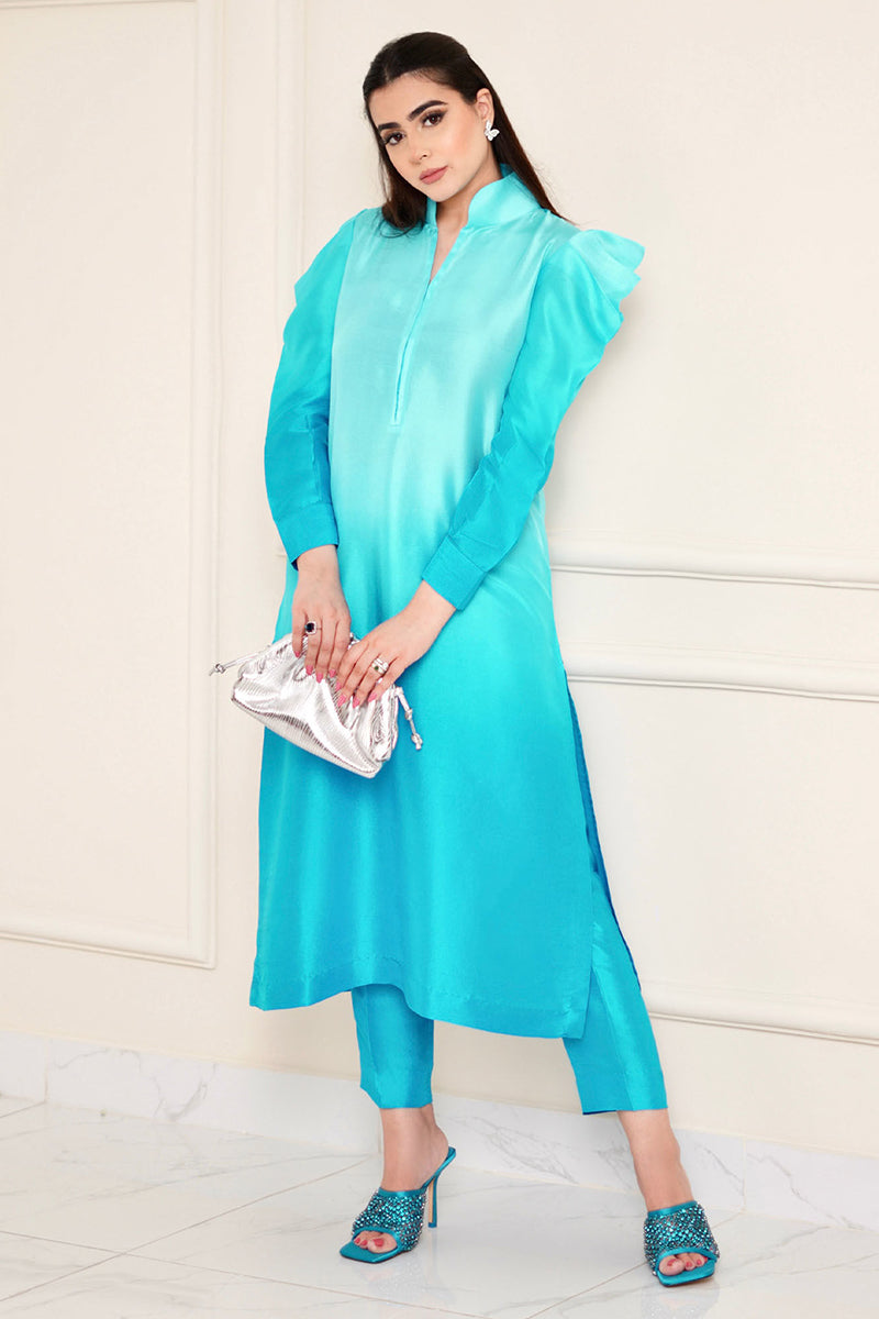 Shaded - Fluorescent Luxe Silk