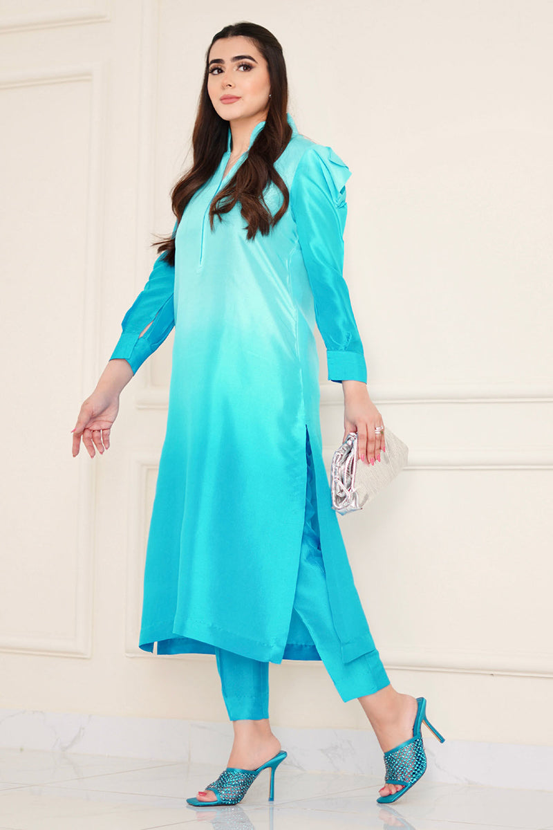 Shaded - Fluorescent Luxe Silk