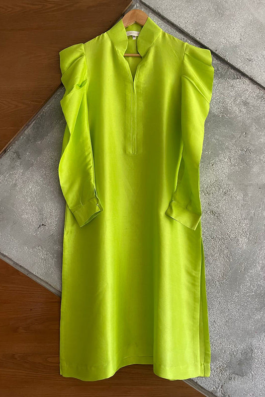 Solid Fluorescent Luxe Silk